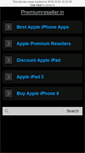 Mobile Screenshot of premiumreseller.in