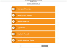 Tablet Screenshot of premiumreseller.in